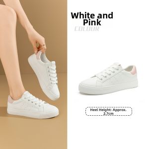 DUSTO | Casual Women Shoes Popular Autumn Style Versatile Student Flat White Shoes