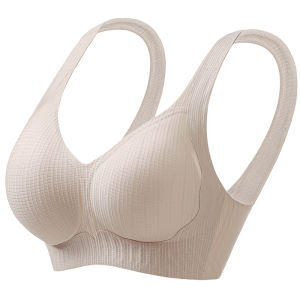 miiow | Wireless Bra Womens Seamless Lift Small Chest Gathered apparent large reduction side breast prevention new 2025 model
