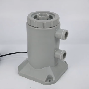 Cartridge Filter Pump for Above Ground Pools 55W 250L/H Flow Rate Low Noise Improved Circulation and Filtration Water Filter Pump Cartridge with 2 Hose / Filter Cartridge