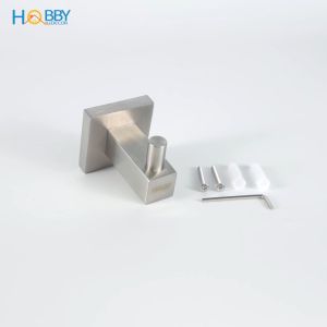 Móc treo quần áo khăn tắm mẫu khoan inox 304 Hobby home decor MT1V