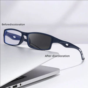 Light-discolored Multi-focus Dual-purpose Reading Glasses For Elderly Autozoom Reading Glasses 8891