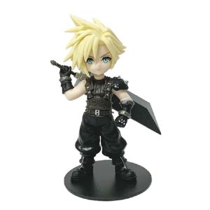 Bandai | 11-12cm Anime Cloud Strife Tifa Lockhart Aerith Gainsborough Zack·Fair Figure Model PVC Toy Desktop Collection Accessories Gift
