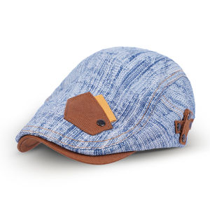 หมวกกันแดดทรงเบเร็ตสำหรับผู้ชายและผู้หญิง หมวกทรงเบเร็ตสไตล์สตรีท ฤดูใบไม้ผลิ ฤดูร้อน ฤดูใบไม้ร่วง ฤดูหนาว หมวกทรงแหวกสายตา หมวกทรงแหวกสายตา