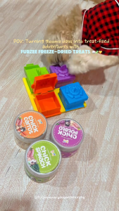 Furzee Salmon Freeze-Dried Treats for Dogs & Cats | All-Natural Pet Snack & Food Topper