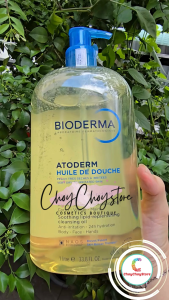 (TEM CTY) Dầu Tắm Bioderma Atoderm Huile De Douche 1000mL Cho da Chàm Viêm Da Cơ Địa Da Khô