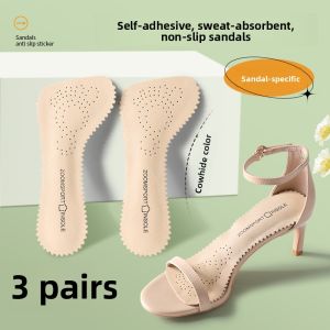 FASHEHAN | Self-adhesive Sweat-absorbing Anti-slip Fixed Breathable Soft High Heel Sandal Insole