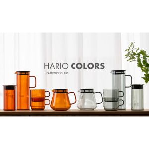 Hario Elite Glass Cold Brew Pitcher/Jug - Assorted Color (800ML) [Model: HCB-800]