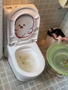 Toilet Pump Pam Tandas Tersumbat Toilet Plunger Pump Toilet Sumbat Pam Sinki Tersumbat 360°rotation Toilet Plunger