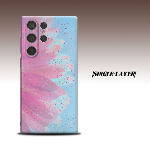Pink Glitter Daisy For Samsung Galaxy S26 S25 S24 A56 A36 Dual Layer Luxury Fashion Full Lens Protective Case