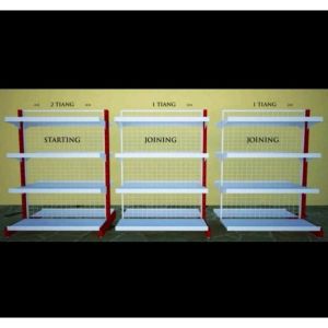 Rak Goko Gondola Minimarket Supermarket Double Start Joint