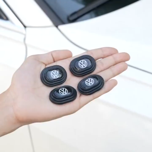 Car Door Thickening Anti-shock Silicone Pad Shock Absorbing Gasket Trunk Sound Soundproof Cushion Seal Stickers 1PCS