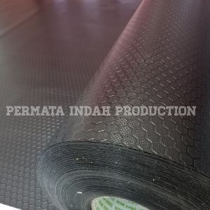 PVC HITAM HEXAGONAL PELAPIS HARDCASE FLIGHTCASE UK 120*50