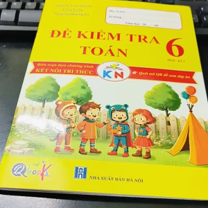 Sách - Đề kiểm tra Toán - Lớp 6 - Học kì 1 - Kết Nối (Qbooks)