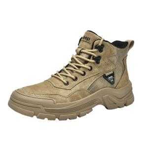 Jeep | Jeep Outdoor Breathable Wear-Resistant Hiking Shoes Mens Spring Summer Anti-Slip Mountain Climbing Shoes Womens Lightweight Boots