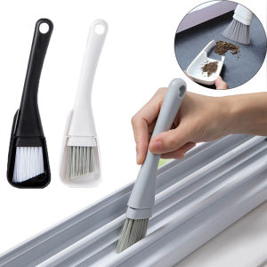 Bàn Chải Làm Sạch Khe Cửa Sổ Mới Bàn Chải Bàn Phím Khe Cửa Sàn + Chổi Quét Bụi Bộ Dụng Cụ Vệ Sinh Gia Đình 2 Trong 1