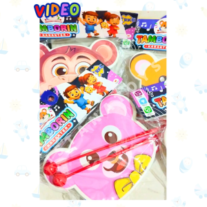 OG Mainan Anak Tamborin Pukul Karakter RKC19031-1