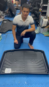 Lót cốp nhựa dẻo xe Mazda CX3 CX-3 Nhựa TPU cao cấp không mùi không thấm nước