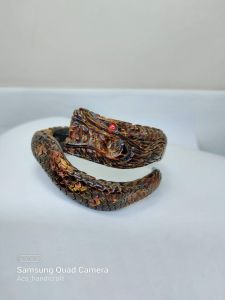 GELANG akar bahar merah full ukir 01