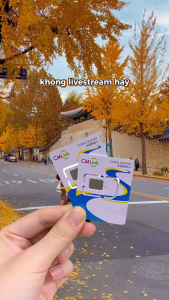 Sim Du Lịch Hàn Quốc – Dung Lượng Tốc Độ Cao – Xem Phim Gọi Video Check Maps  Livetream Cực Mượt – Giá Tiết Kiệm . FREESHIP CHƯA KÍCH HOẠT