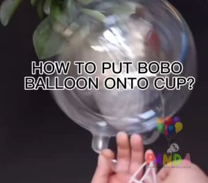 [PANDA] 45cm Balloon Stick and Cup Batang Belon for Foil Balloon Bobo Balloon Transparent White Big and Medium 2 Size