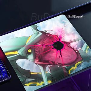 Bandai | Pokemon Mega Rayquaza Miếng Lót Chuột XS Cao Su Chống Trơn Trượt Bàn Chơi Game Thảm Bề Mặt Siêu Mịn Cho Bàn Phím Laptop Sử Dụng Văn Phòng