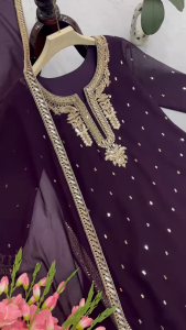 [PRE-ORDER] Ready Made Heavy Faux Georgette Suit (10-15days delivery)