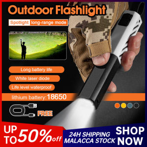 M60 LED Ultra Bright Variable Zoom Flashlight Portable 5-Mode Type-C Rechargeable Small Flashlight Outdoor Home Colorful Mini Camping Light Flashlight