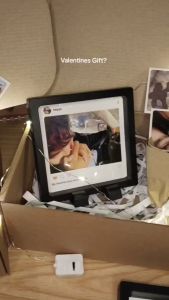 Customized Floating Frame | Intagram Inspired Photo Frame Gift | 9x9cm | SEND YOUR PHOTO