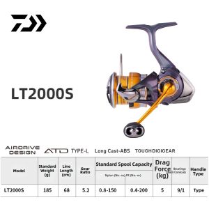 Daiwa | New Model Small Lightweight Spinning Reel 10 Axis