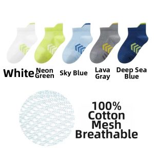 B&C.Room | Thin Summer Breathable Cotton Anti-Odor Moisture-Wicking Anti-Slip Short Socks