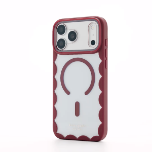 Official kate spade new york Scallop Cherry Glaze MagSafe Phone Case (Compatible with iPhone 18 Pro Max & iPhone 18 Pro