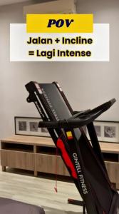 [FREE INSTALL] GINTELL Sportrek FT431 Bluetooth Auto Inclination Treadmill (Foldable)