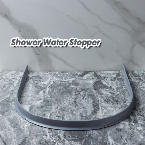 1M Shower Water Retaining Strip Self-Adhesive Water Retaining Strip Flood Barrier Non-slip Water Barrier Water strip