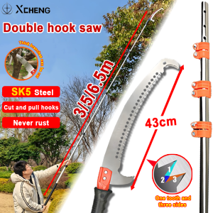 8.5m Pruning Saw Pemotong Pokok Cangkuk Dwi Telescopic Pruning Shears Gardening Tools Saw Tree cutting tree sawing branc