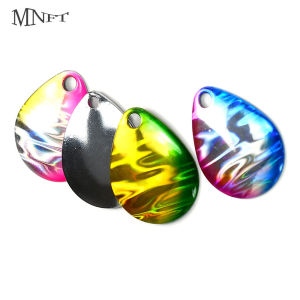 6Pcs Colorado Spinner Blades Fishing Lure Walleye Rig DIY Accessories for Spinnerbait Buzzbait Bass Lure Fishing
