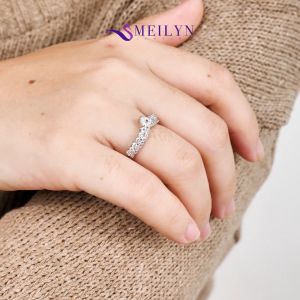 MEILYN Cincin Fashion Wanita Motif Fuji V Cantik Perak 0222230673