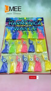 20Pcs Party Gift Harmonica Whistle Pad For Party Gift-Loot bag Filler