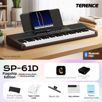 Multifunctional 61-Key Beginner Electronic Keyboard