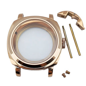 Vỏ Đồng Hồ Bằng Thép Không Gỉ 40mm Với Mặt Kính Sapphire Chống Nước Tương Thích Với Máy NH35 Phụ Kiện Thay Thế MOD Đồng Hồ