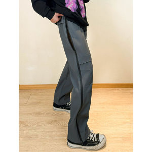 Water Resistant Soft Shell Zip Side Men Pants