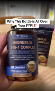 Magnesium 12-in-1 Complex – 700 mg High-Absorption Magnesium Blend for Deeper Sleep Muscle Relax & Energy Boost Vegan 120 Caps 4-Month Supply