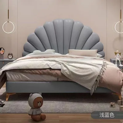 New Cloud Bed Headboard Single Purchase Solid Wood Soft Padded Backrest Panel Ultra-Thin Tech Cloth Floor-Standing Master Bedroom