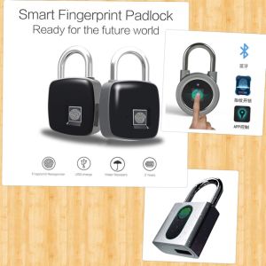 P Fingerprint Lock Bluetooth Setup fingerprint for Cabinet Local mailbox Store Room Gate snooker Badminton Swimming 919