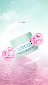 Scarlett Whitening 7X Ceramide Moisturizer 20gr