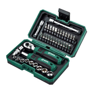 SATA | Set Ratchet Screwdriver Wrench Socket Bit Set 6.3mm