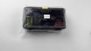 411pcs Fishing Lure Kit For Trout/Pike/Bass Multi-Lure Fishing Set Layered Tackle Pro Gear Tackle Box for Trout/Mackerel/Bass