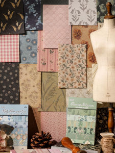 2ABC | Vintage Decorative Notepaper for Bullet Journal Scrapbooking