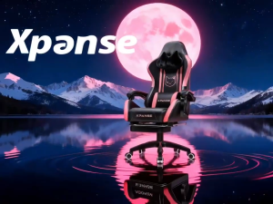 Xpanse Cat-Ear Gaming Chair Kerusi Gaming Leather Office Chair Ergonomic Computer Chair