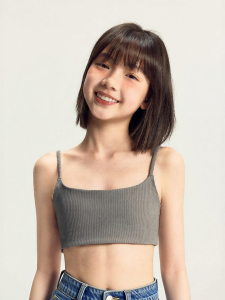 JOLLY BEAN | Developing Girls Sports Bra Racerback Vest