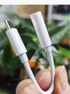 Type-C Flat Port to 3.5mm round Headphone Jack Audio Adapter Cable Suitable for Xiaomi Flasher Brand Model 002 Digital Accessories